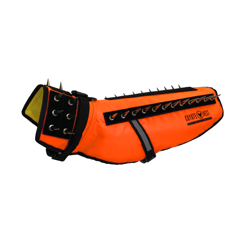 CoyoteVest CoyoteVest Vest White Smoke Medium / Fluorescent Orange
