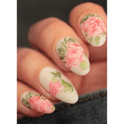 UberChic Beauty Flourishing Paradise Stamping Plate Rosy Brown