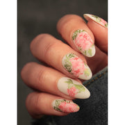 UberChic Beauty Flourishing Paradise Stamping Plate Dark Slate Gray