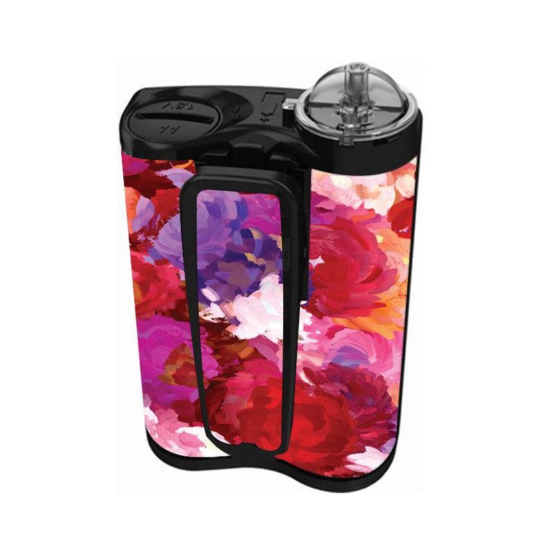 Peelz Flower Bouquet Sticker for Medtronic MiniMed 770G & 780G Peelz/Stickers White Smoke Back and Clip Peelz