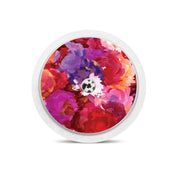 Peelz Flower Bouquet for Freestyle Libre 2 Peelz/Stickers White Smoke Sensor Only