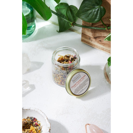 Butter Me Up Organics Calming Healing Facial Steam Face Light Gray