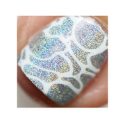 UberChic Beauty Fluid Movement - Liquid Textures Stamping Plate Gray