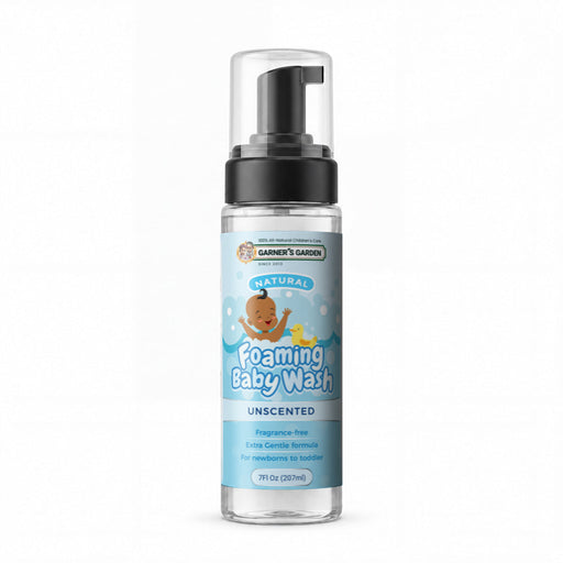 Garner's Garden Foaming Baby Wash Baby Care Light Gray Unscented Foaming Baby Wash