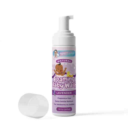 Garner's Garden Foaming Baby Wash Baby Care White Smoke Lavender Foaming Baby Wash