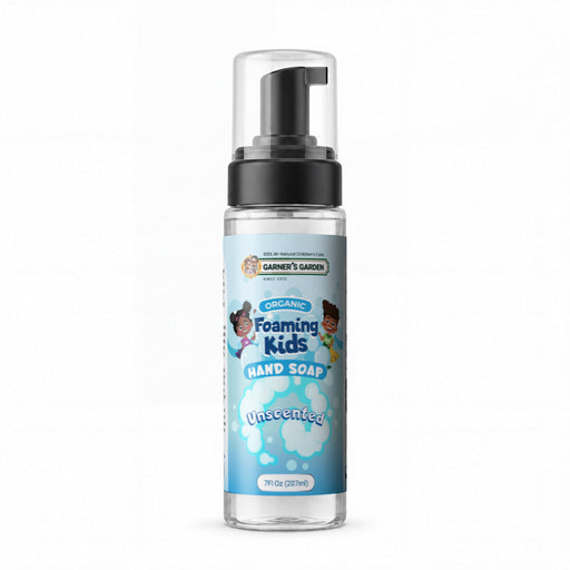 Garner's Garden Foaming Kids Hand Soap Baby Care White Smoke Unscented Kids Hand Soap