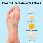 Maree Exfoliating & Hydrating Foot Mask Pale Turquoise 1 item - Complete your routine,2 items - Good choice,3 items - Best price