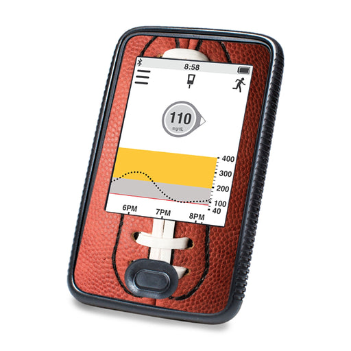 Peelz Football DEXCOM G6 Touchscreen Receiver Peelz/Stickers White Smoke