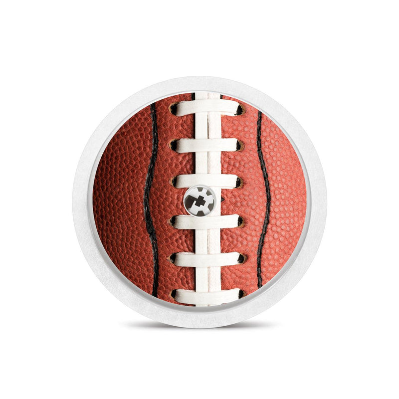 Peelz Football Freestyle Libre 2 Peelz/Stickers White Smoke Receiver + Sensor,Sensor Only