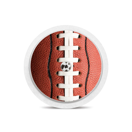Peelz Football Freestyle Libre 2 Peelz/Stickers White Smoke Receiver + Sensor,Sensor Only
