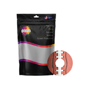 Peelz Football Patch Tape Designed for the FreeStyle Libre 3 Plus & Lingo Patch Medical Tape White Smoke 12-Pack (Set of 12 Patches)