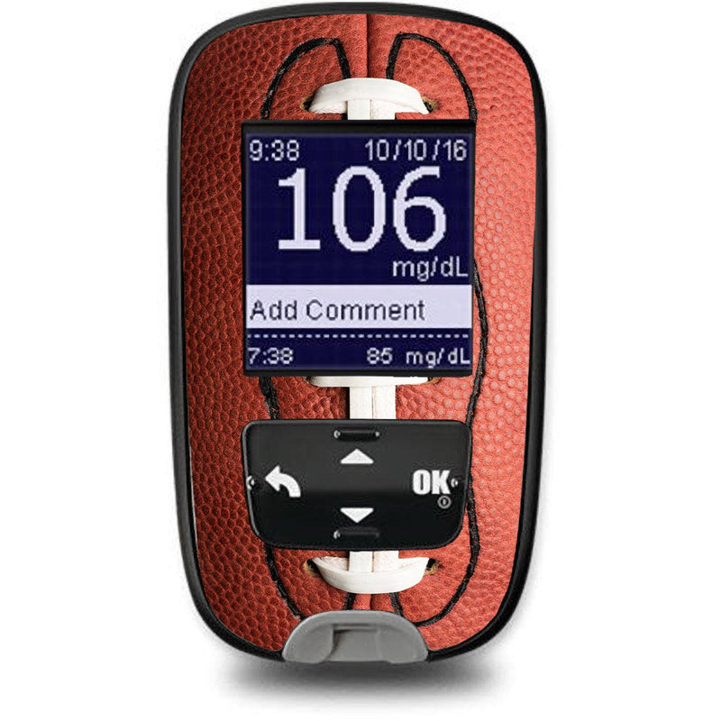 Peelz Football Sticker for the Accu-Chek Guide Glucometer Peelz/Stickers White Smoke