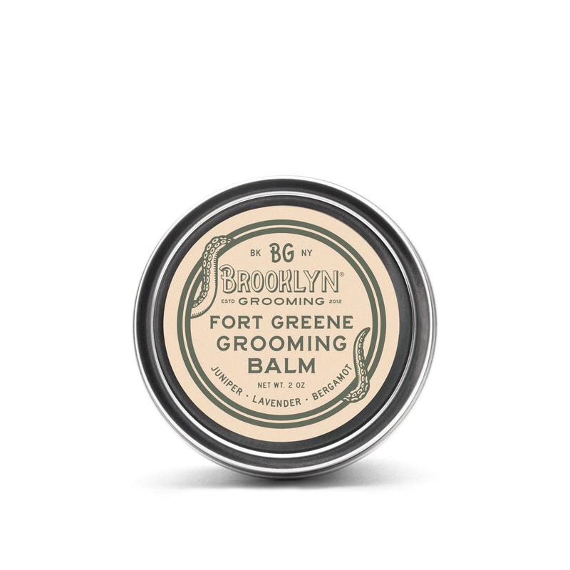 Brooklyn Grooming Fort Greene Grooming Balm (Formerly Beard Balm) Beard balm Dark Slate Gray 1 OZ. (TRAVEL),2 OZ. (FULL)