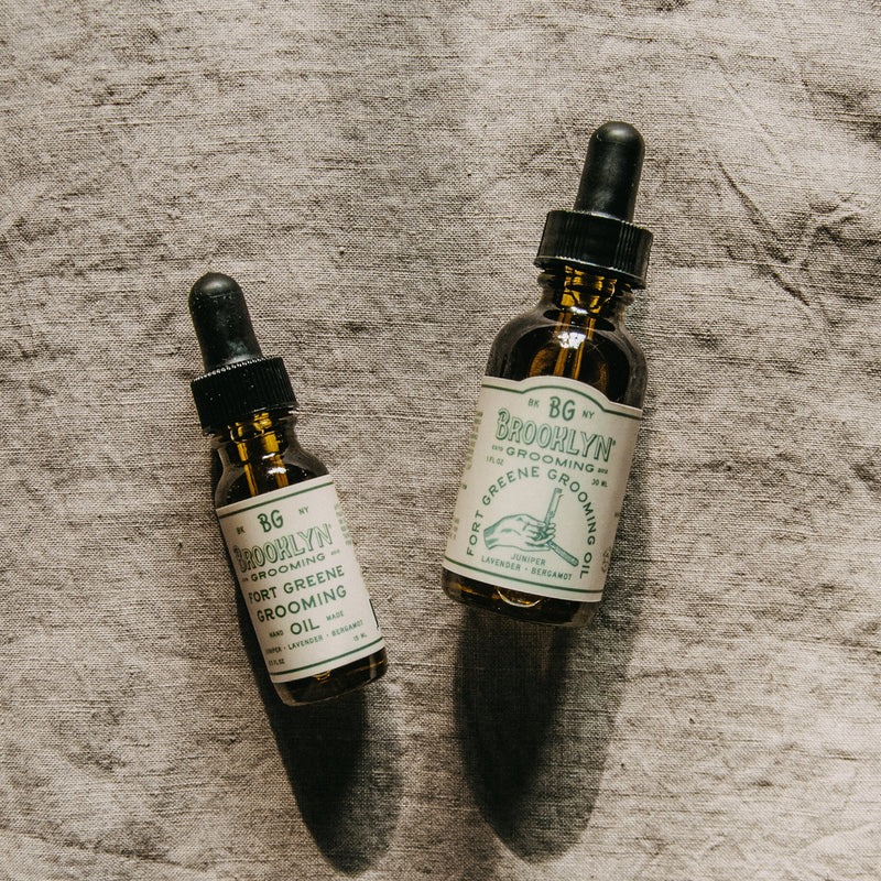 Brooklyn Grooming Fort Greene Grooming Oil (Formerly Beard Oil) Beard oil Rosy Brown .5 OZ (TRAVEL),1 OZ. (FULL)