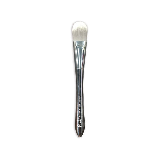 Rude Cosmetics Silver Bullet Foundation Brush Face Brushes Light Gray Foundation Brush