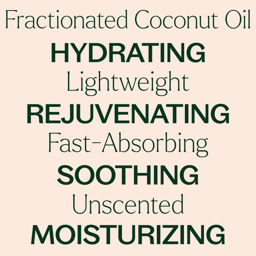 Plant Therapy Fractionated Coconut Carrier Oil Body Care Antique White 2 oz,4 oz,16 oz