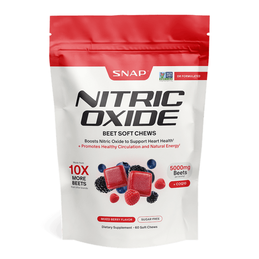 Snap Supplements Nitric Oxide Beet Soft Chews Lavender