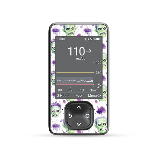 Peelz Frankenmonster DEXCOM G7 and Stelo and G6 Touchscreen Receiver Sticker Peelz/Stickers Dim Gray