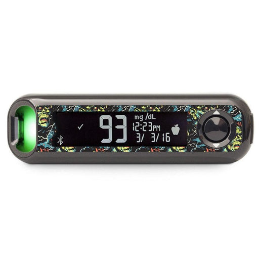 Peelz Frankie Bayer Contour© Next One Glucometer Peelz/Stickers Dark Slate Gray