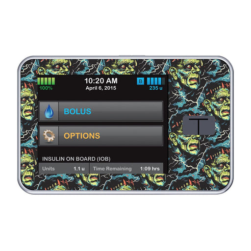 Peelz Frankie for Tandem t:slim Peelz/Stickers Black