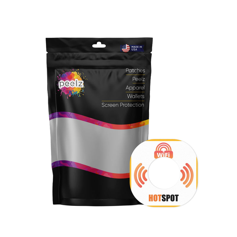 Peelz Free Wifi Dexcom G7 and Stelo Patch Tape - Pump Peelz Patch Medical Tape White Smoke 12-Pack (Set of 12 Patches),4-Pack (Set of 4 Patches)