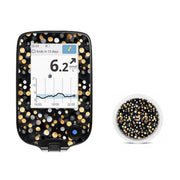Peelz Bokeh Glow Freestyle Libre 2 Peelz/Stickers White Smoke Receiver + Sensor,Sensor Only