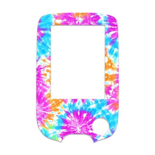 Peelz Neon Tie Dye Freestyle Libre 2 Peelz/Stickers White Smoke Receiver + Sensor,Sensor Only