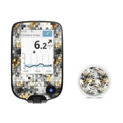 Peelz Champagne Glow Freestyle Libre 2 Peelz/Stickers White Smoke Receiver + Sensor,Sensor Only