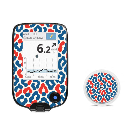 Peelz Freedom Fur Freestyle Libre 2 Sticker - Pump Peelz Peelz/Stickers White Smoke Receiver + Sensor,Sensor Only