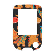 Peelz Jurassic Gingerbread Freestyle Libre 2 Sticker - Pump Peelz Peelz/Stickers White Smoke Receiver + Sensor,Sensor Only