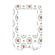 Peelz Poinsettia Parade Freestyle Libre 2 Sticker - Pump Peelz Peelz/Stickers White Smoke Receiver + Sensor,Sensor Only