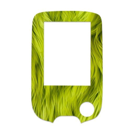 Peelz Green Fur Sticker for Freestyle Libre 2 Peelz/Stickers White Smoke Receiver + Sensor,Sensor Only