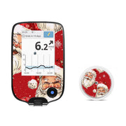 Peelz Jolly Old Saint Nick Freestyle Libre 2 Sticker - Pump Peelz Peelz/Stickers White Smoke Receiver + Sensor