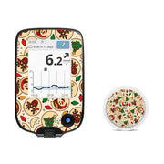 Peelz Santa's Cookies Freestyle Libre 2 Sticker - Pump Peelz Peelz/Stickers White Smoke Receiver + Sensor