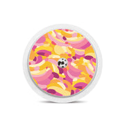 Peelz Jelly Swirl Freestyle Libre 2 Sticker - Pump Peelz Peelz/Stickers White Smoke Receiver + Sensor,Sensor Only