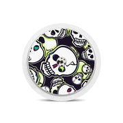 Peelz Bone Glow Freestyle Libre 2 Sticker - Pump Peelz Peelz/Stickers White Smoke Receiver + Sensor,Sensor Only