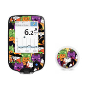 Peelz Costume Cats Freestyle Libre 2 Peelz/Stickers White Smoke Receiver + Sensor