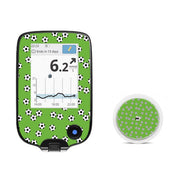 Peelz Kickoff Freestyle Libre 2 Sticker - Pump Peelz Peelz/Stickers White Smoke Receiver + Sensor,Sensor Only