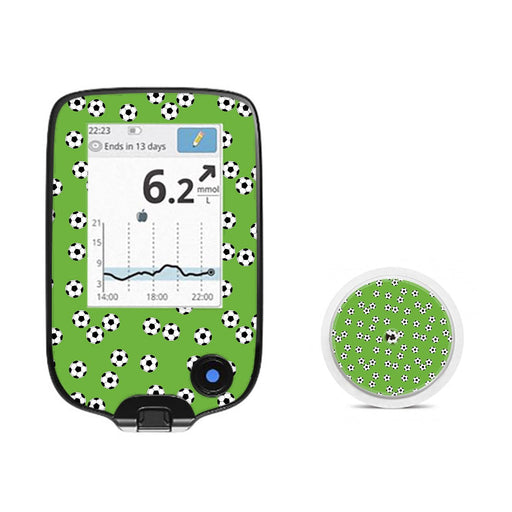 Peelz Kickoff Freestyle Libre 2 Sticker - Pump Peelz Peelz/Stickers White Smoke Receiver + Sensor,Sensor Only