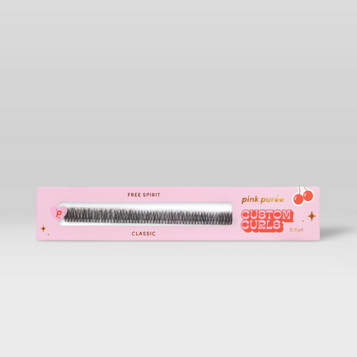 Pink Purée Free Spirit DIY Lashes Pink 10MM,12MM,14MM,16MM,18MM