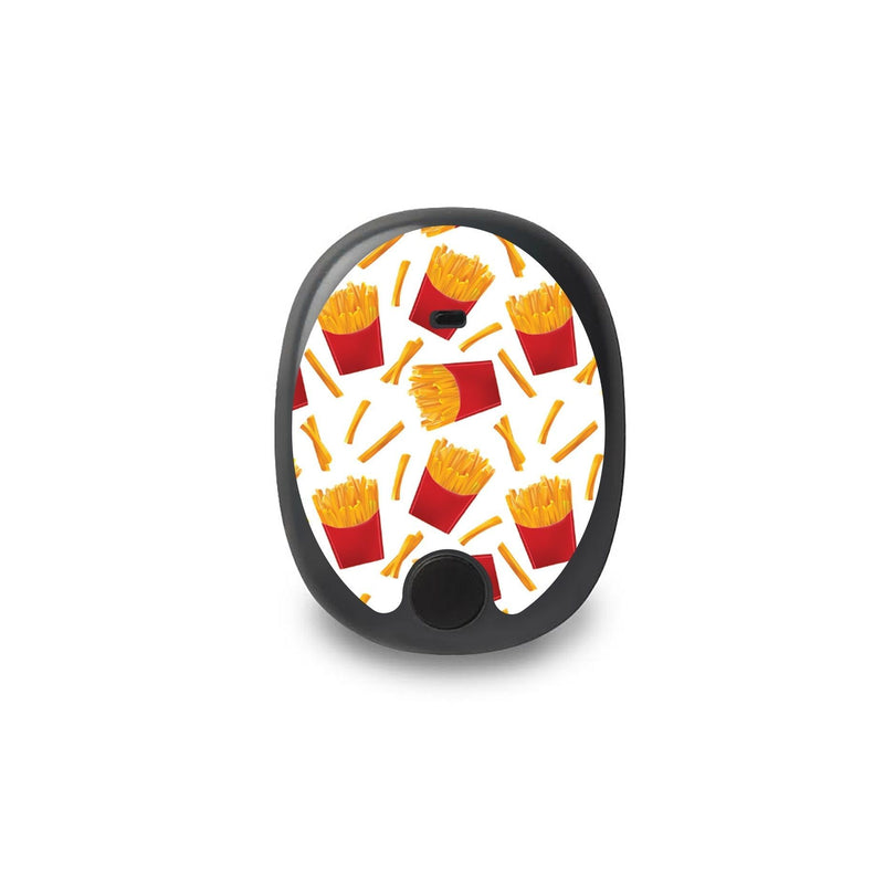 Peelz French Fries Eversense Smart Transmitter Peelz/Stickers White Smoke