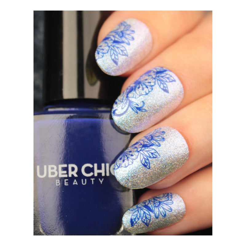 UberChic Beauty Flourishing Paradise Stamping Plate Tan