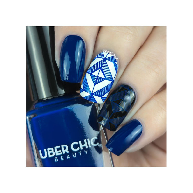 UberChic Beauty French Kiss - Stamping Polish Stamping Polish Gray