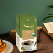 Teeccino French Vanilla Roasted Herbal Tea Herbal Tea Dark Slate Gray 25 tea bags