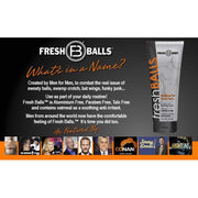 Fresh Body FB® Fresh Balls 3.4oz Lotion Deodorant Dark Slate Gray 1 tube,2 tubes,4 tubes,8 tubes,24 tubes (Full Sack)
