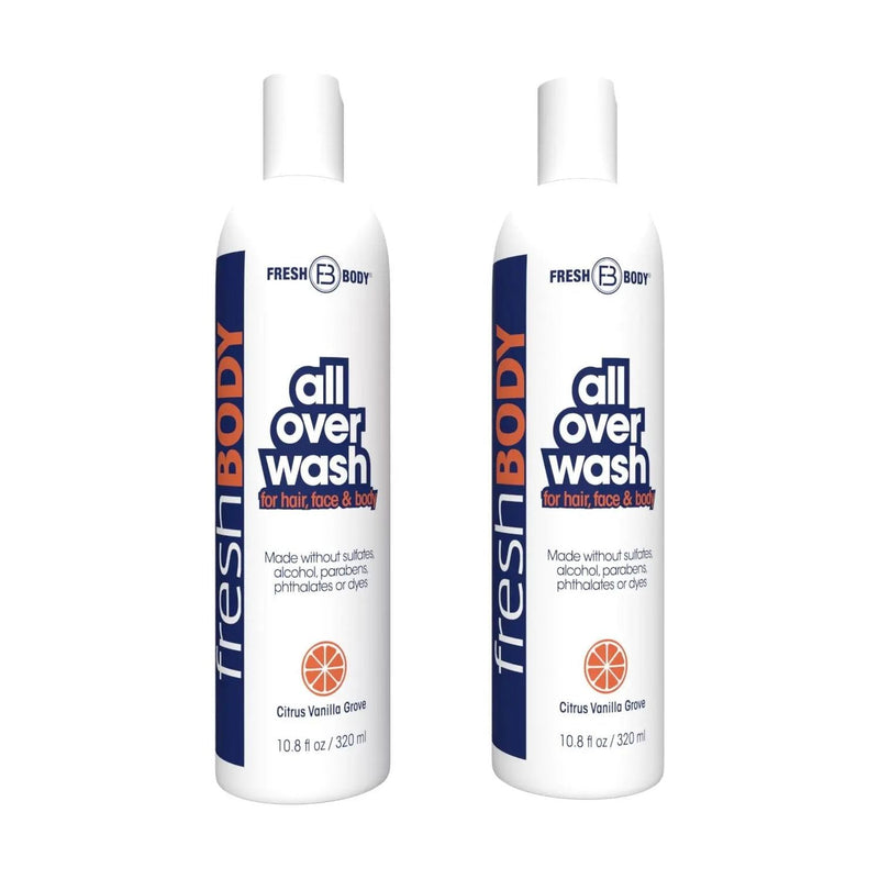 Fresh Body FB® Fresh Bodywash All Over Wash - Citrus Vanilla Grove - 10.8 fl oz Body Wash Midnight Blue 2 pack