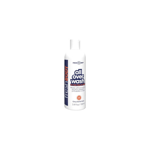 Fresh Body FB® Fresh Bodywash All Over Wash - Citrus Vanilla Grove - 3.4 fl oz Travel Size Body Wash Dark Slate Gray 1 pack,3 pack,6 pack,30 pack (Full Case)