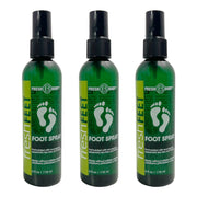 Fresh Body FB® Fresh Feet Foot Spray with Eucalyptus, Spearmint & Tea Tree Oil - 4 oz Spray Bottle Foot Odor Removers Dark Slate Gray 3 pack