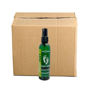 Fresh Body FB® Fresh Feet Foot Spray with Eucalyptus, Spearmint & Tea Tree Oil - 4 oz Spray Bottle Foot Odor Removers Dark Khaki 30 pack (Full Case)