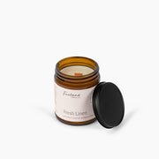 Fontana Candle Co Fresh Linen Jar Candle Candles White Smoke